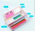 Creative Cartoon High Capacity Bottle Shape Pencil Case With Whiteboard, Markers & Cute Accessories Solar Ca. 