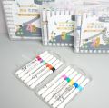 Acrylic markers in different variations 12-24-36. 