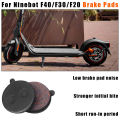 Resin Semi-Metal Disc Brake Pads for Ninebot F20 F25 F30 F40 Electric Scooter Brake Pads Brake Pad Durable KickScooter Accessory. 