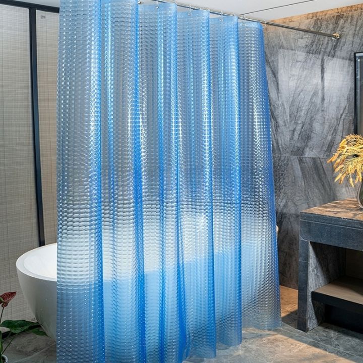 The%203D%20Blue,%20Clear%20and%20High-End%20Bathroom%20Partition%20Curtain%20Is%20Easy%20to%20Clean.%20The%20Dreamy%20Ocean%20Color%20Is%20Highly%20Recommended%20-%20Image%202