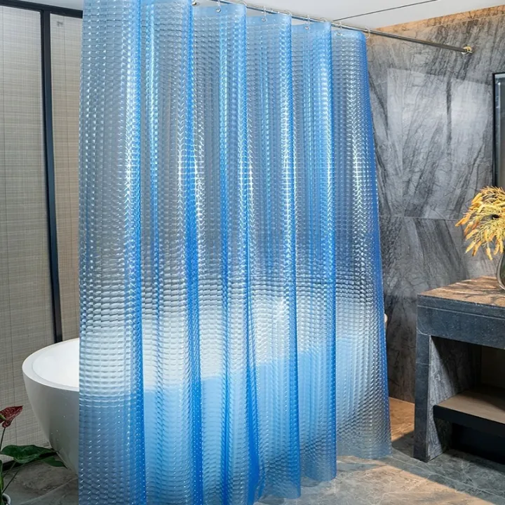 The%203D%20Blue,%20Clear%20and%20High-End%20Bathroom%20Partition%20Curtain%20Is%20Easy%20to%20Clean.%20The%20Dreamy%20Ocean%20Color%20Is%20Highly%20Recommended%20-%20Image%202