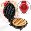 Nonstick  Donut waffel maker mini breakfast machine round shaped cake baking. 