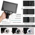 1200X Digital Microscope 12MP Electronic Video Microscopes 7 Inch HD LCD Soldering Phone Repair Magnifier Metal Stand PC View. 