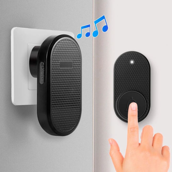 Wireless%20Doorbell%20with%2033%20Songs%20Melody%20Smart%20Home%20Welcome%20Chime%20Kit%204%20Level%20Volume%20Intelligent%20Door%20Bell%20150m%20Transmission%20-%20Image%206