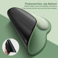 Gradient color mouse pad, comfortable wrist rest, non-slip mouse pad, soft mouse pad and wrist rest, computer desktop mouse pad. 