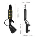 12 Hole Acoustic Guitar Pickup with Cable Guitar Pickups Amplifier Transducer Adjustable Tone Volume for Electric Guitar. 