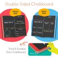 Mini Erasable Wooden Message Board for Birthday Parties, Graduation Ceremony Decorations, Portable Home Decor Accessories. 