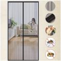 Magnet Screen Doors, Summer Punch-free Self-adhesive Screen Doors, Mosquito Repellent Magnetic Curtain, Easy To Install.