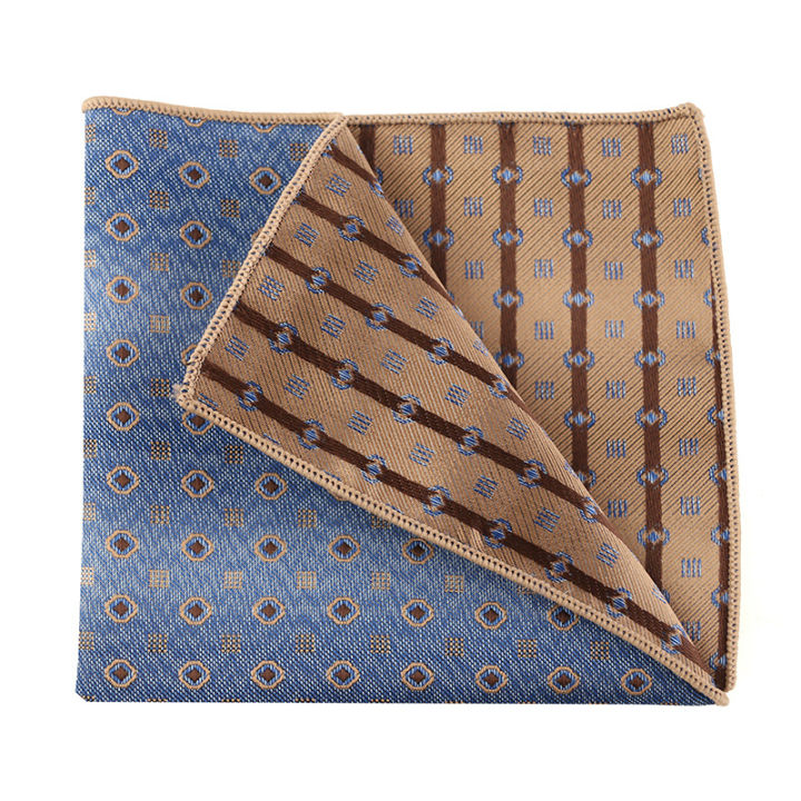 Handkerchief%20Silk%20Scarf%201200%20Stitches%20High%20Density%20Men's%20Elegant%20Retro%20Business%20Suit%20Pocket%20Scarf%20Square%20Scarf%20Wedding%20-%20Image%203