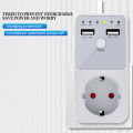 Multifunction Timer Socket 6 Hour Programmable Countdown Electronic Timer Smart Timing Outlet Time Controler EU US FR UK Plug. 