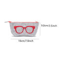 Colorful Make Up Case For Women Men Glasses Box Felt Sunglasses Bag Eyeglasses Cases For Men Eyewear. 