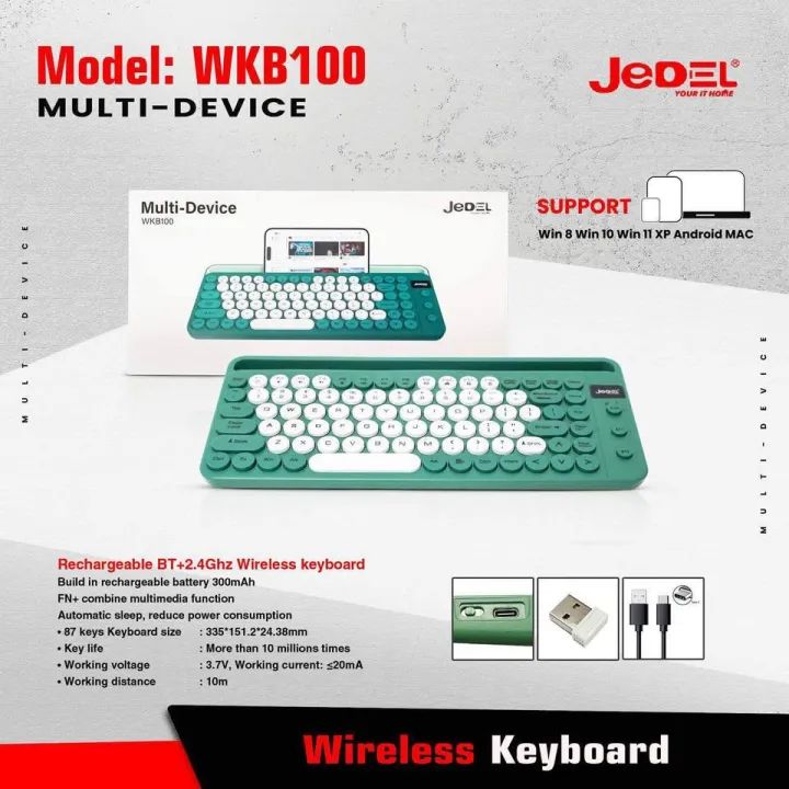 Jedel%20WKB100%2090%20Key%20Wireless%20Keyboard,%202.4Ghz%20Wireless+Bluetooth,%20Easy%20To%20Carry%20Office%20Keyboard%20-%20Image%205