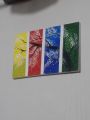 Wall decoration items | Wall decor | Wall paintings | Home decoration items | Wall painting Original hand painted "Four Seasons" textured  wall art on canvas. 