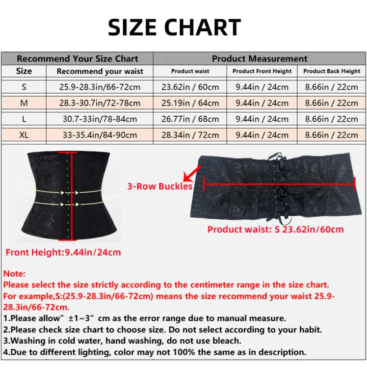 Women's%20Gothic%20Corset%20Waist%20Trainer%20Shaping%20Top%20with%203%20Hooks%20and%20Bust%20Support%20Slimming%20Bodysuit%20for%20Layering%20or%20Outerwear%20Sty%20-%20Image%203