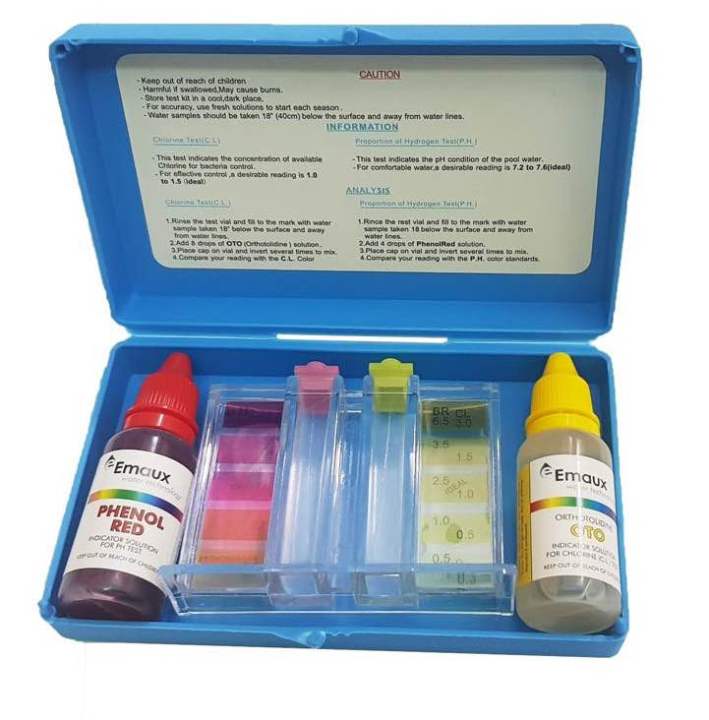 Swimming pool Water Test Kit of Emaux
