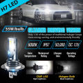 H7 Car Fog Light Bulb 12V 24V LED Head Lamp 6000K Car High Low Beam IP67 Waterproof Super Bright 1000LM for Vehicle Accessories. 