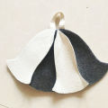 1PC Felt Head Protection Bath Anti Heat Free Size Russian Style Shower Cap Sauna Hat Sauna Vaporarium Accessories Wholesale New.