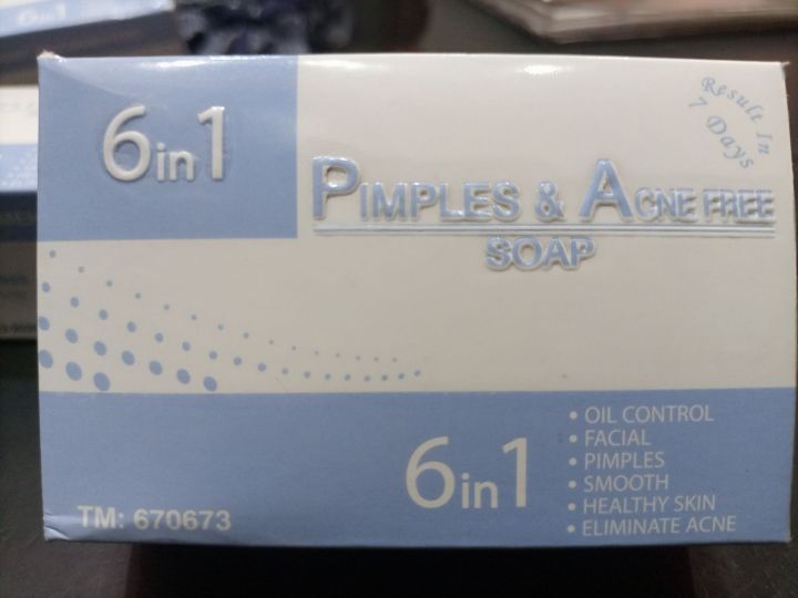 6 in 1 pimples & Acne Free Soap