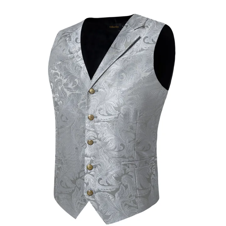 Men's%20Vest%20Tie%20Set%20Paisley%20Tuxedo%20Suit%20Waistcoat%20and%20Necktie%20Hankerchief%20Cufflinks%20for%20Wedding%20Party%20Groom%20Clothing%20-%20Image%203