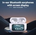A9 pro Touch Screen ANC Wireless airpod pro Headset TWS Noise Cancelling Earbud Bluetooth Headphone airpods with touchscreen display  Wireless Headset TWS Earbud Volume Control airpods pro gadget mobile accessories new upgrade earbuds. 