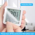 WiFi LCD Indoor Digital Electronic Temperature and Humidity Sensor For Tuya Smart Life APP Remote Viewing Temperature Monitor.