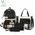 Korein style 4 piece bag for Girls school and collage bags for girls. 