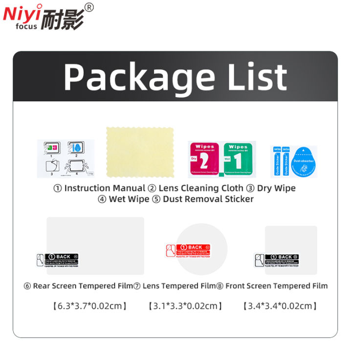 For%20%20Action%203%204%205%20pro%206%20Tempered%20Glass%20Ultra%20HD%20Screen%20Protector%209H%20Hardness%20Lens%20Protection%20Anti-Scratch%20Action%20Film%20Glass%20-%20Image%206