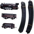 Century Express TrainSet For Kids Multicolor Black Train Battery Operated Plastic Toy TrainSet. 