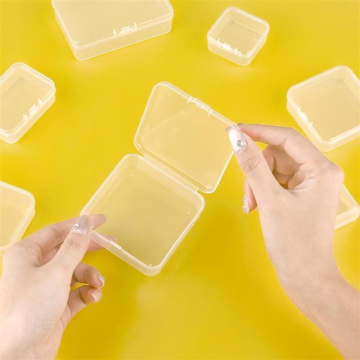 10pcs%20Plastic%20Box%20Rectangular%20Box%20Translucent%20Box%20Packing%20Box%20Storage%20Box%20Dustproof%20Solid%20Strong%20Jewelry%20Storage%20Case%20Container%20-%20Image%204
