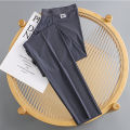 Mens Ultra-Thin See-through Long Johns Underwear Soft Ice Silk Lounge Wear Pajamas Sleep Thermal Underwear Bottoms. 