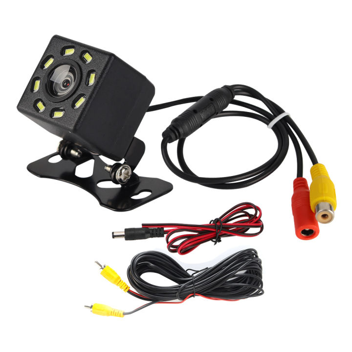 DC 12V Car Rear View Camera Lens Fisheye 170°Wide Angle LED Night Vision Backup Parking Reverse Cameras
