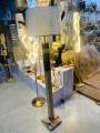 Floor lamp without shade. 