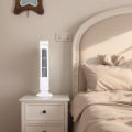 LED Tower Fan Bladeless Cooling Fan 2 Gear Speed No Leaf Air Conditioner Portable Electric Floor Fan for Living Room Bedroom. 