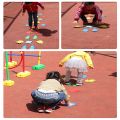 Hand and Foot Cooperation Sensory Massage Game Children's Puzzle Toys Outdoor Indoor Children's Crawling and Jumping Equipment. 