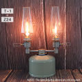 Outdoor Gas Candle Lamp Tent Lantern Light for Backpacking Camping Hiking Fishing. 