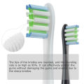 5PCS Replacement Brush Heads Compatible with Oclean Electric Toothbrush Heads for Oclean Spark, Flow, X Pro, X Pro Elite Etc.. 