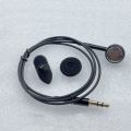 3.5mm High End Single Side Mono Earphone  Mono Wired Headset For Mobile Phone Mp3 Radio Bluetooth Audio Receiver Short Line. 