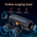 Portable Subwoofer Bluetooth Speakers Outdoor Stereo Surround Waterproof Loudspeaker Wireless Sound Box Support FM Radio TF Card.