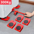 Furniture Moving Transport Roller Set Removal Lifting Moving Tool Set Wheel Bar Mover Moving Heavy Stuffs Device Hand Tool. 
