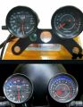 Universal Double Meter For Bike Led Meter For Cafe Racer Fancy Meter. 