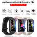 3pcs Soft Hydrogel Film For Huawei Band 8 7 6 Pro Screen Protector Soft Film For Honor Band 3 4 5 6 Protective Film (Not Glass). 