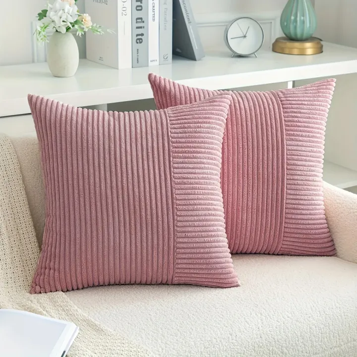 Beige%20Striped%20Striped%20Patchwork%20Corduroy%20Throw%20Pillow%20Cover%2018x18%20Soft%20Plush%20Couch%20Cushion%20Cover%20for%20Sofa%20Cozy%20Modern%20Pillowcase%20-%20Image%207