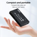Multifunctional Usb 2.0 Memory Card Reader All In One Card Reader Mini SD TF CF M2 XD MS Carder Reader. 