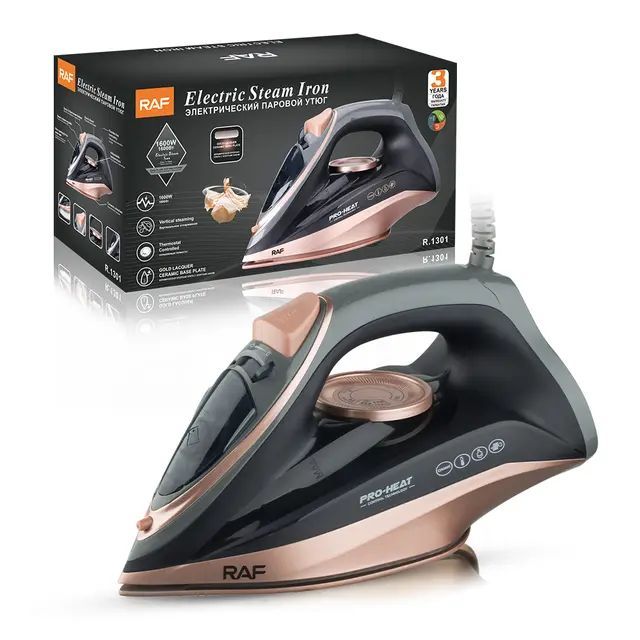 Electric pressing iron steam hand clothing ironing  machine  steam iron with anti drip and water tang for  home