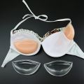 2PCS Invisible Silicone Bra Pads, Push Up Bra Inserts, Women Chest Cups Inserts, Removeable Inserts, Suitable for Bra.