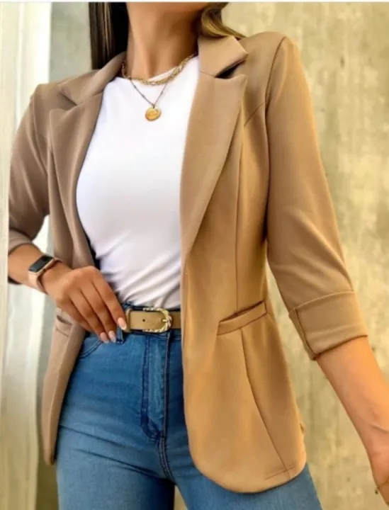 Women%20Fall%20Spring%20Coat%20Lapel%20Long%20Sleeve%20Formal%20Business%20OL%20Commute%20Jacket%20chaquetas%20para%20mujeres%20-%20Image%203