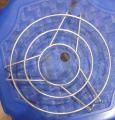 STAINLESS STEEL KITCHEN UTENSIL HEAVY HOT POT STAND PLATE STAND HOT PLATE STAND STEAMER  Handi stand  Set of 3 ( 2x 6inch, 1 x 12inch). 