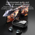 Sony TWS M20 earphone Bluetooth v5.3 stereo sound 9D HiFi earphone wireless touch control LED display. 
