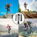 Round Elastic Shoelaces Suitable For Various Shoe Accessories No Tie Shoelace Fixed Stretching Locking Lazy laces 1 Pair. 