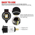DaierTek Universal 12V Car Cigarette Power Socket Adapter Plug Outlet for Motorcycles Boats Tractor Truck Brand New.